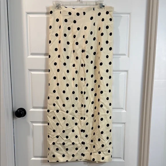 tanya taylor polka dot long skirt L/XL - Picture 1 of 9